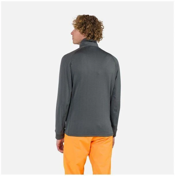 Rossignol Blackside Fleece džemperis su užtrauktuku pilkas