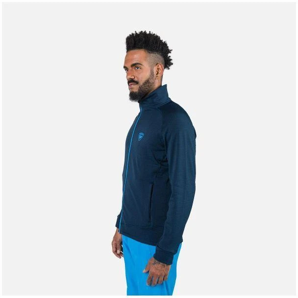 Rossignol Blackside Fleece Fz Tamsiai Mėlynas Džemperis