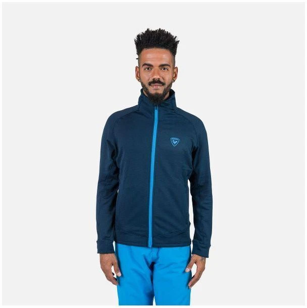 Rossignol Blackside Fleece Fz Tamsiai Mėlynas Džemperis