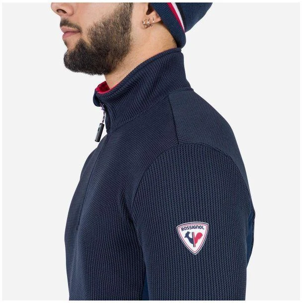 Rossignol Cieloalto Fleece Džemperis su pusiau užtrauktuku, Tamsiai mėlynas