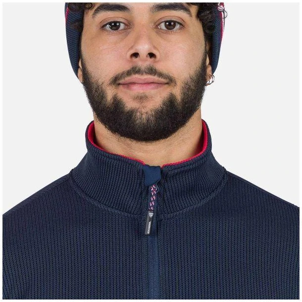 Rossignol Cieloalto Fleece Džemperis su pusiau užtrauktuku, Tamsiai mėlynas