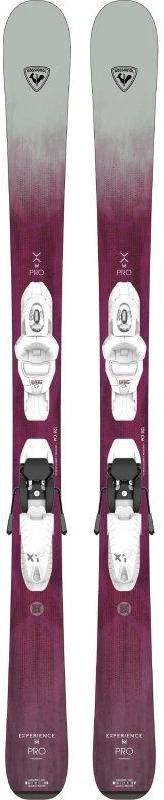 ROSSIGNOL EXPERIENCE W PRO slidės + LOOK KID4 apkaustai