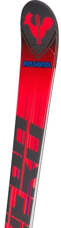 ROSSIGNOL HERO Athlete GS PRO (R21) slidės + LOOK NX7 GW B73 saitai Juoda Karšta Raudona