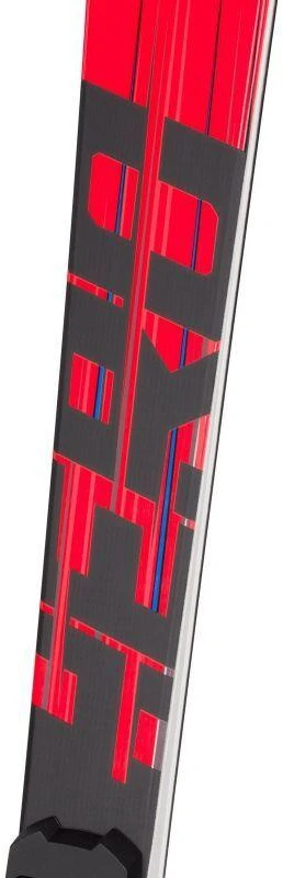 ROSSIGNOL HERO Athlete GS PRO (R21) slidės + LOOK NX7 GW B73 saitai Juoda Karšta Raudona