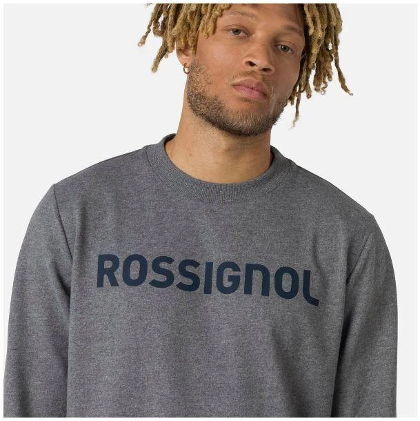 Rossignol LOGO SWEAT RN FL pilkas