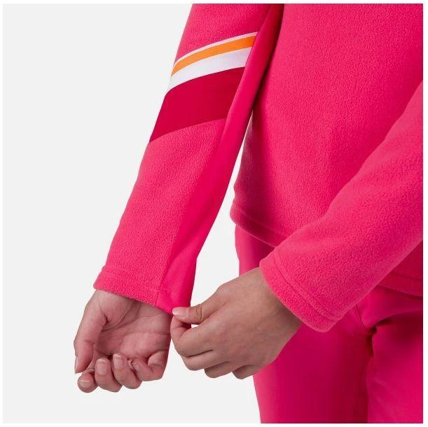 Rossignol Moteriškas Strawpile Fleece su Užtrauktuku (Hz) Rožinis Džemperis