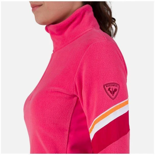 Rossignol Moteriškas Strawpile Fleece su Užtrauktuku (Hz) Rožinis Džemperis