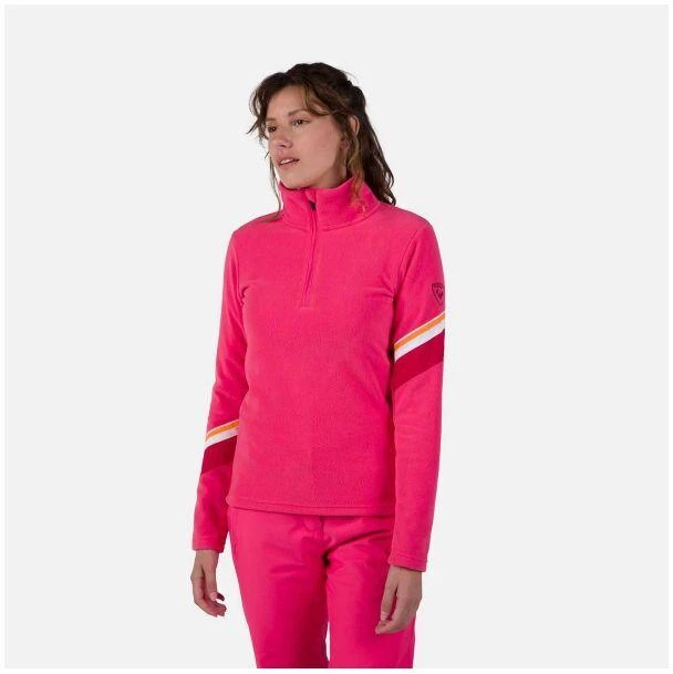 Rossignol Moteriškas Strawpile Fleece su Užtrauktuku (Hz) Rožinis Džemperis