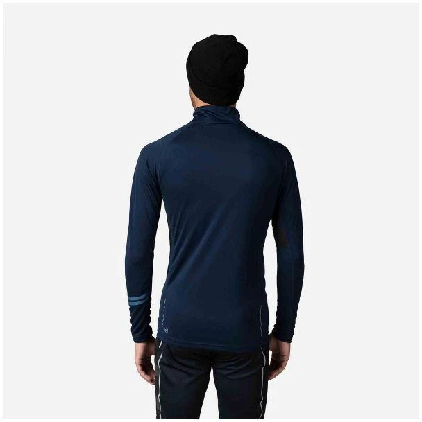 Rossignol Poursuite T-shirt su 1/2 užtrauktuku, tamsiai mėlynos spalvos