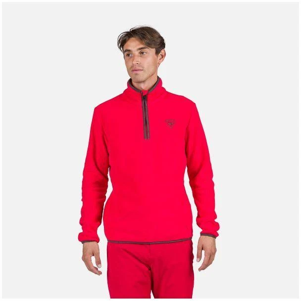 „Rossignol“ "Strawpile Fleece" pusės užtrauktuko "Sweatshirt" raudonas