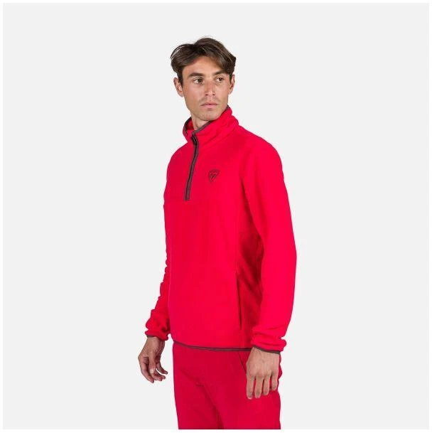 „Rossignol“ "Strawpile Fleece" pusės užtrauktuko "Sweatshirt" raudonas
