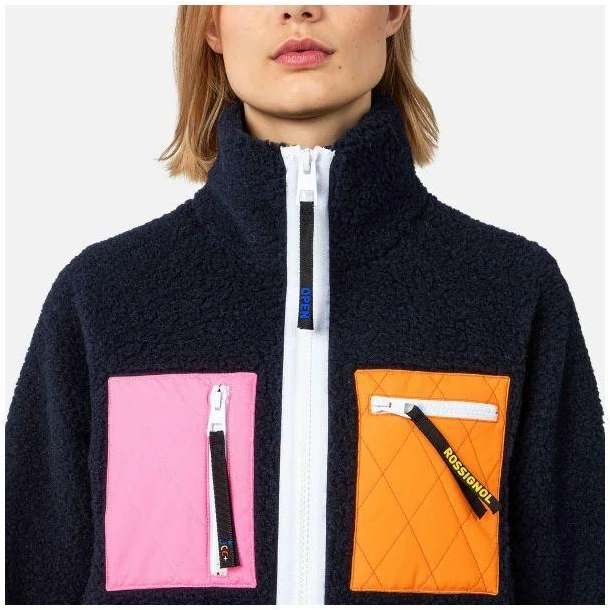 Rossignol W On Air Fleece Jkt Mėlynas Džemperis
