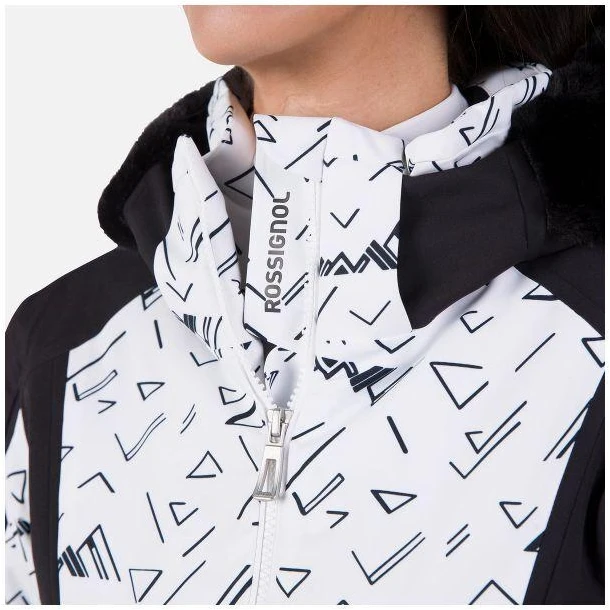Rossignol W Saluver Pr Jkt Striukė Balta