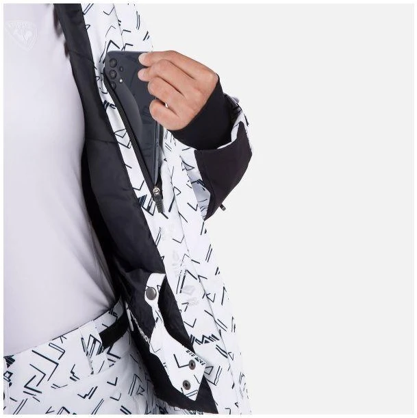 Rossignol W Saluver Pr Jkt Striukė Balta
