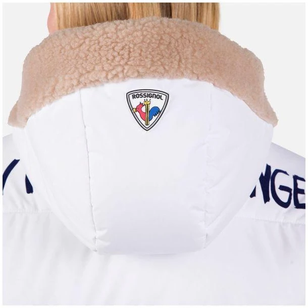 Rossignol W Yety Fleece bomber striukė balta