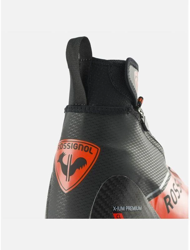 ROSSIGNOL X-IUM Karboniniai Premium Klasikiniai Bėgimo Bateliai - Juodi/Raudoni