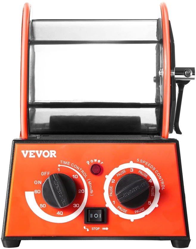 VEVOR 3kg rotacinis poliravimo aparatas juvelyrikai