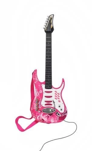 Kruzzel Gitara + mikrofonas + stiprintuvas rose 22407