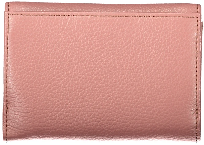 Rožinė portfel damski COCCINELLE Metallic Soft