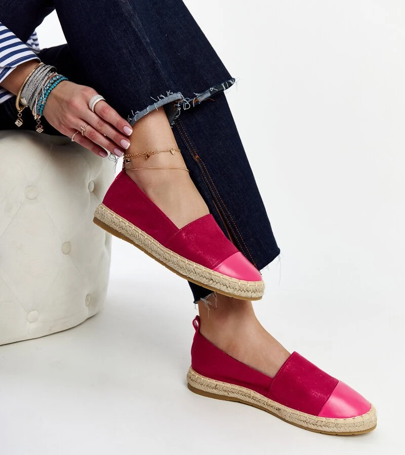Rožinės espadrilės