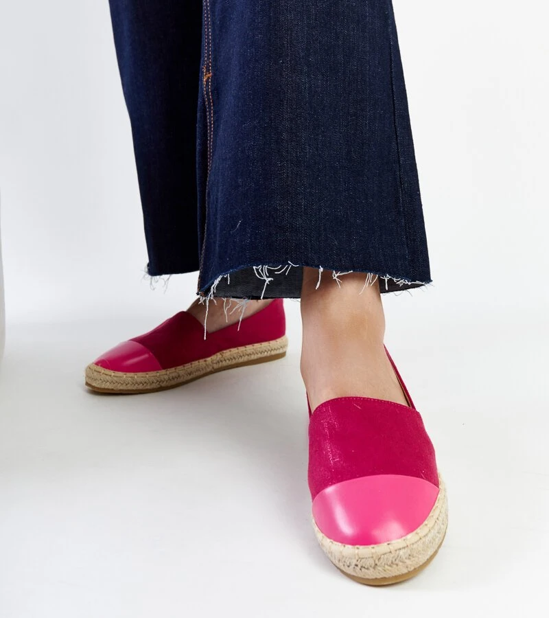 Rožinės espadrilės