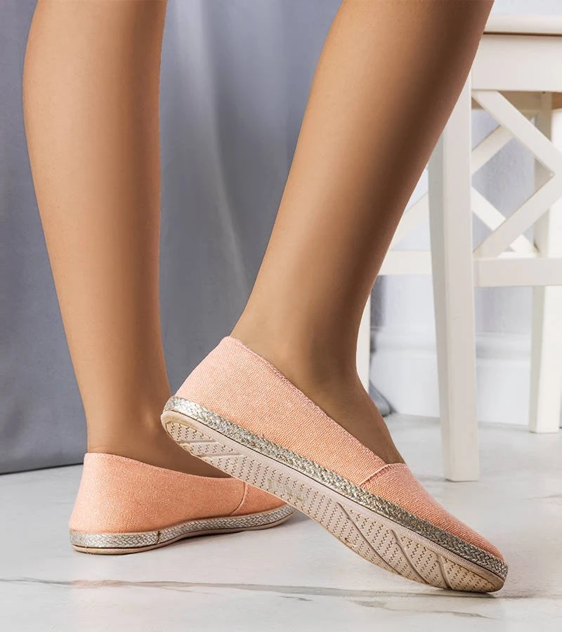 Rožinės moteriškos espadrilės