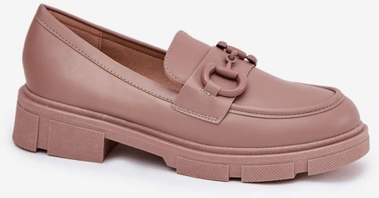 Rožinės spalvos mokasinai Step in style