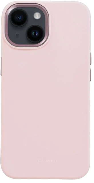 Crong Color Cover LUX Magnetic - Dėklas iPhone 15 Plus MagSafe (rožinė)