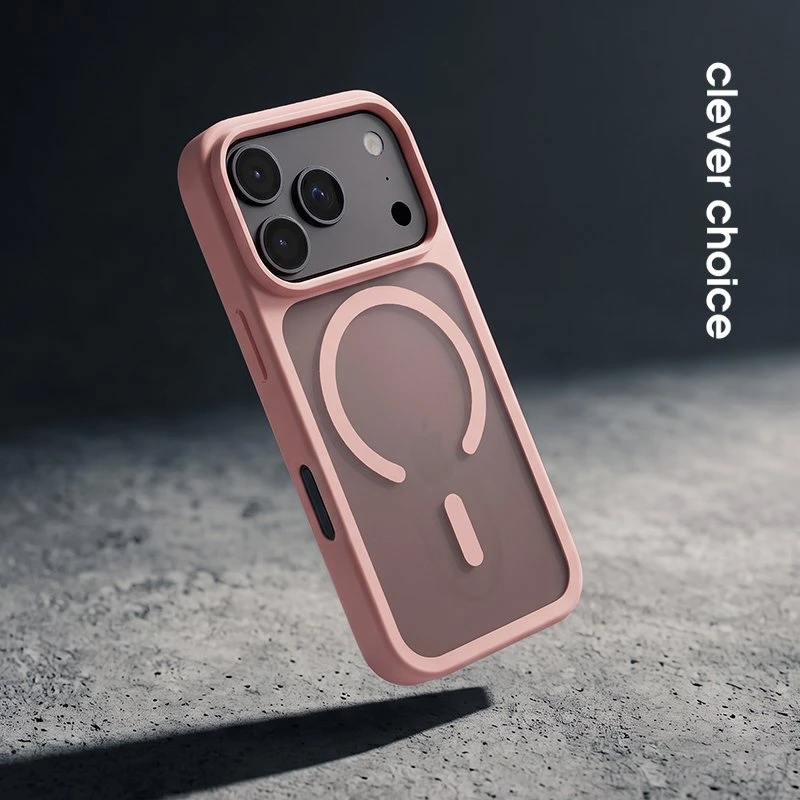 Rožinis dėklas iPhone 18 Pro Max / 17 Pro Max, Crong