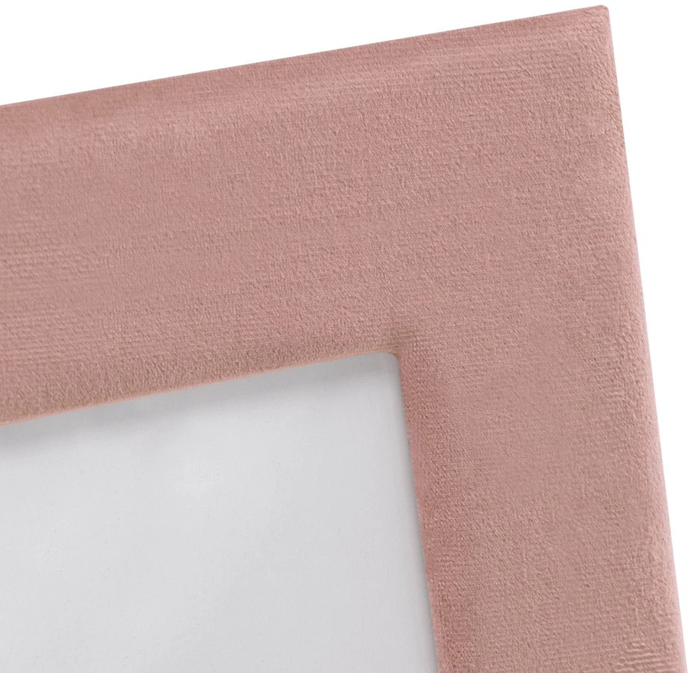 AmeliaHome Rožinis nuotraukų rėmelis Velvo Rose 19×24 cm