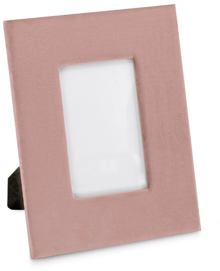 AmeliaHome Rožinis nuotraukų rėmelis Velvo Rose 19×24 cm