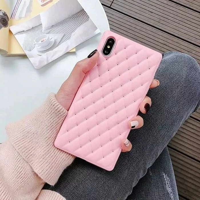 Devia Rožinis telefono dėklas iPhone XS Max