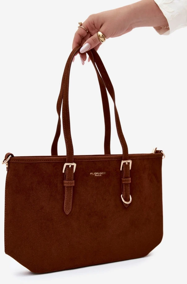 Ruda rankinė per petį Flora & Co Paris