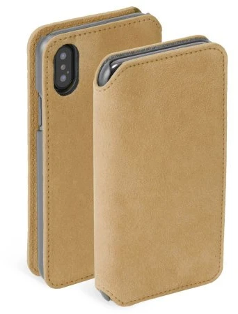 Rudas telefono dėklas Krusell Broby 4 Card SlimWallet iPhone X/XS