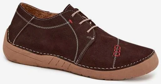 Rudi moteriški pusbačiai iš zomšos Step in Style