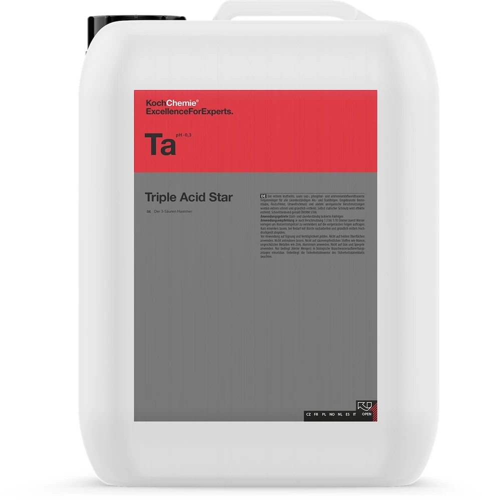 KOCH CHEMIE Triple Acid Star Cleaner Ta, rūgštinis valiklis, 11kg