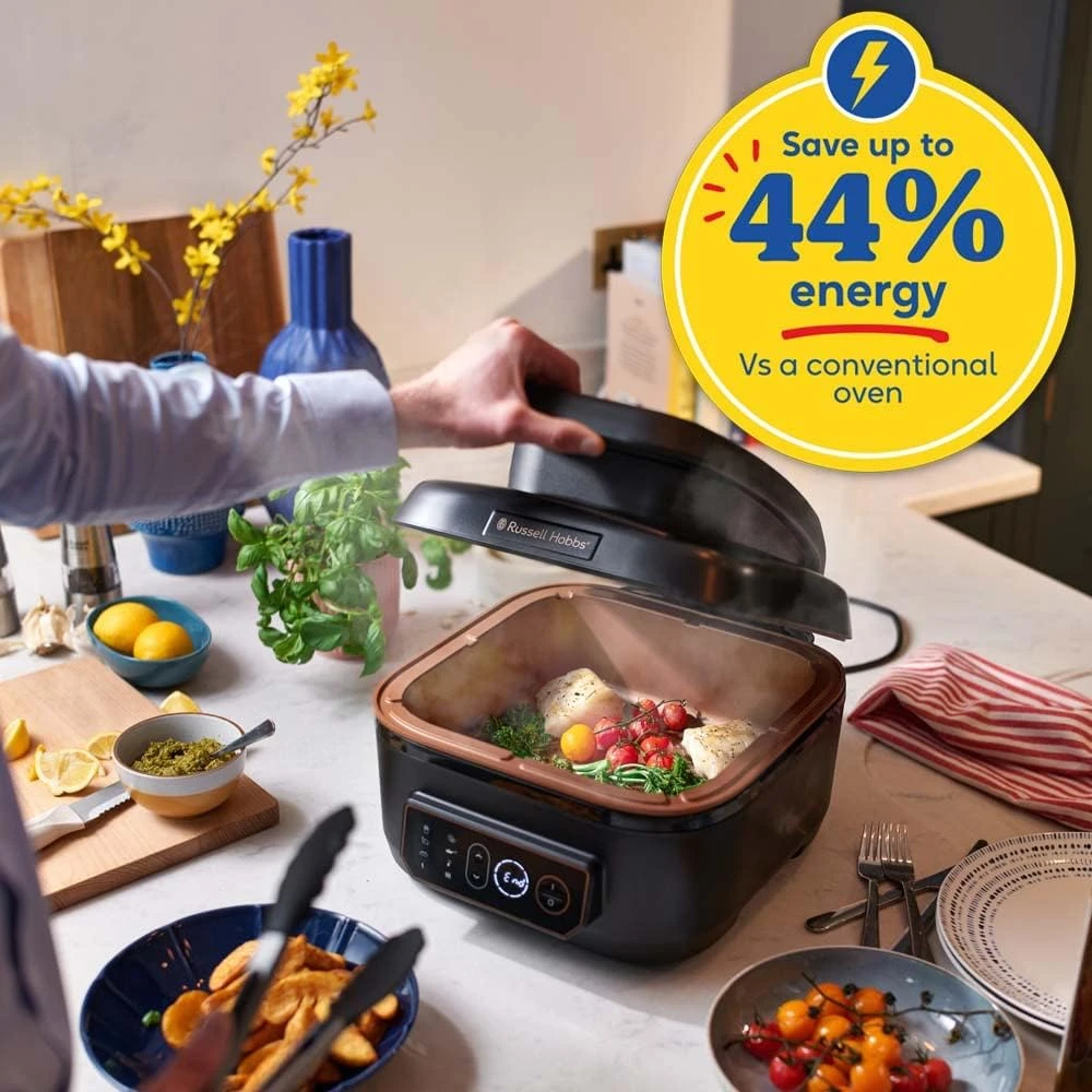 Karšto oro gruzdintuvė - Russell Hobbs SatisFry 5.5L 1745W Juodas