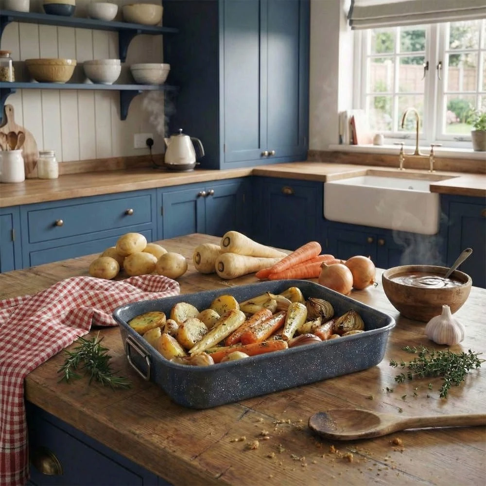 Russell Hobbs Nightfall Stone kepimo indas su grotelėmis RH04097