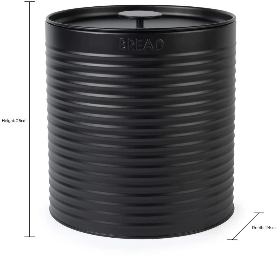 Russell Hobbs RH03269EU7 briaunota duonos dėžė, juoda
