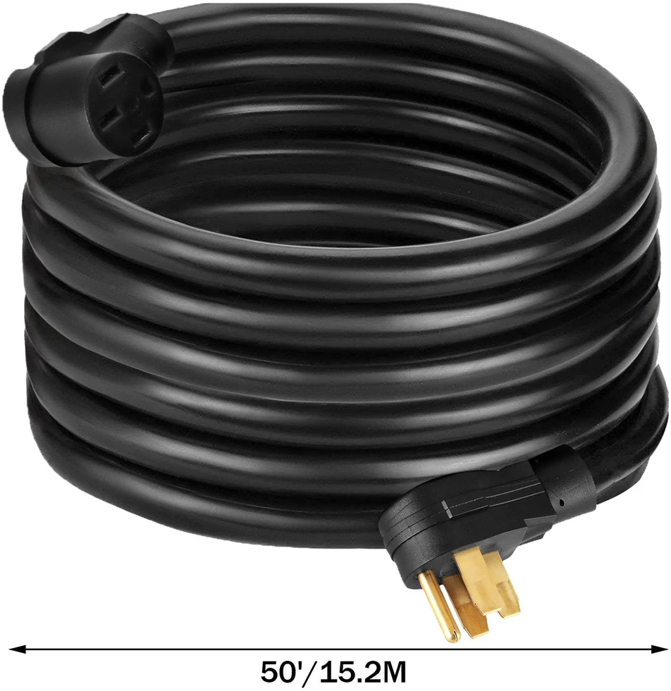 Vevor 15.2 m 8AWG keturialaitis RV prailginimo laidas