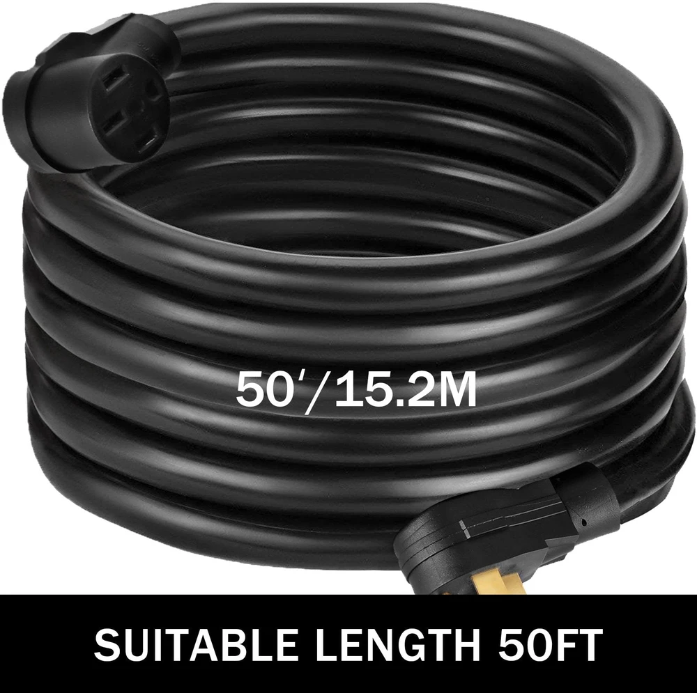 Vevor 15.2 m 8AWG keturialaitis RV prailginimo laidas