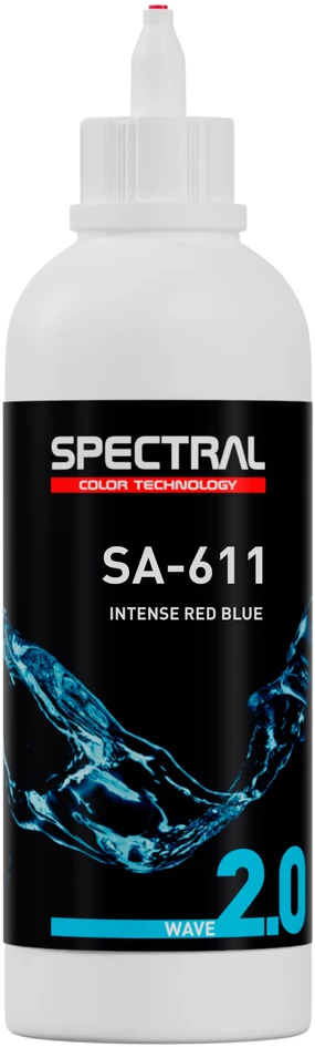 SPECTRAL SA-611 INTENSE Raudonas Mėlynas 0.5L