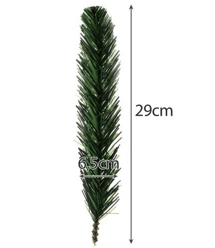 Dėlionė Ruhhy ISO TRADE Dirbtinės eglės šakos 29cm 40vnt