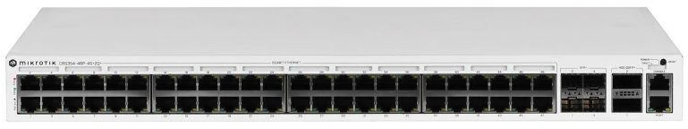 Maršrutizatorius MIKROTIK L5 48x 1GbE PoE jungtys 4x 10GbE SFP+ 2x 40Gbps QSFP+ 1U stovo montavimas