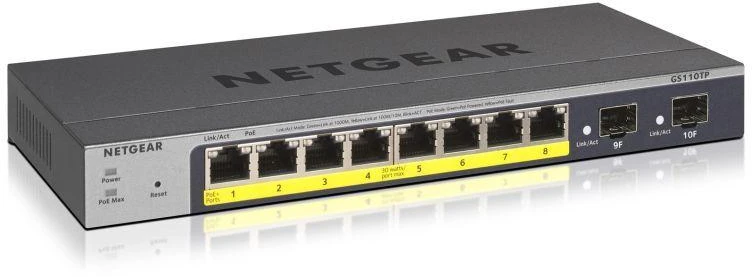 Šakotuvas NETGEAR 10 prievadų Gb Smart Managed Pro Switch m. PoE