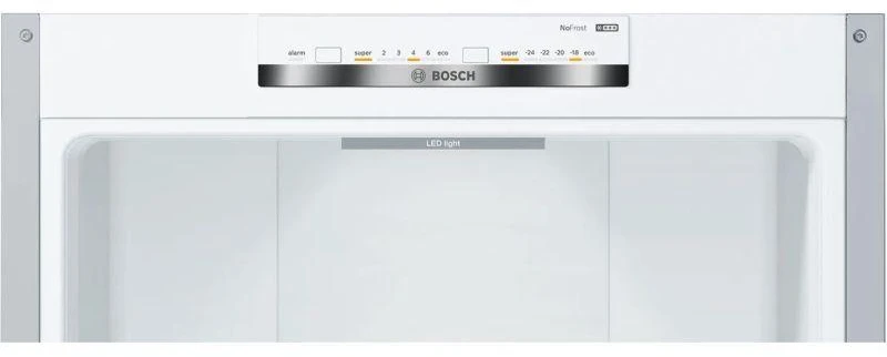 Bosch Serie 4 KGN39VIEB Šaldytuvas-Šaldiklis Freestanding 368 L E Stainless Steel