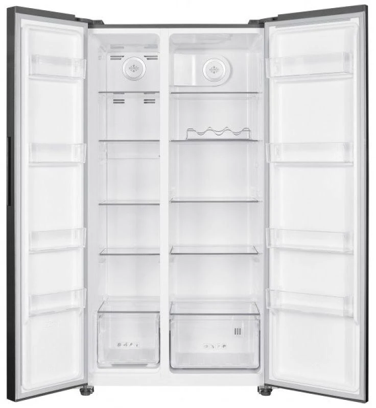Side By Side Total No Frost Šaldytuvas MPM-563-SBS-14/N inox