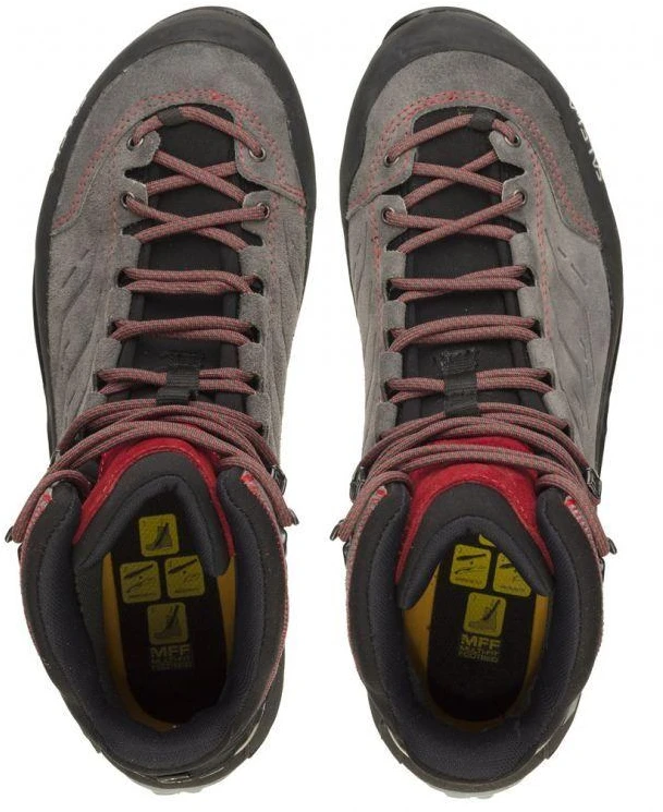 SLW Salewa MTN Trainer Mid GTX Kištukinis Suaugusiems Anglies, Pilka, Raudona
