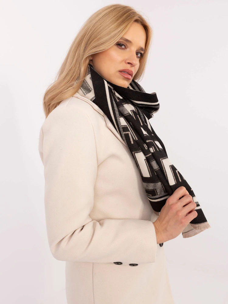 Wool Fashion Italia Moteriškas šalikas su vilna: Dydis - Universalus