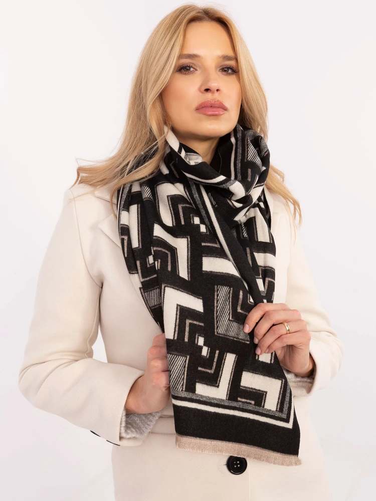 Wool Fashion Italia Moteriškas šalikas su vilna: Dydis - Universalus